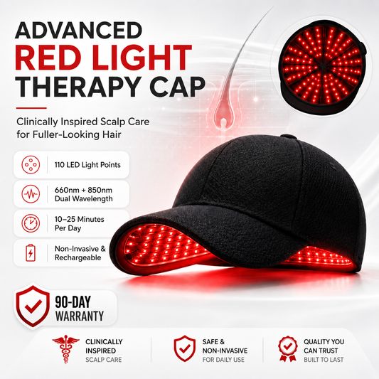 🔥Advanced Red Light Therapy Cap for Fuller-Looking Hair🔥